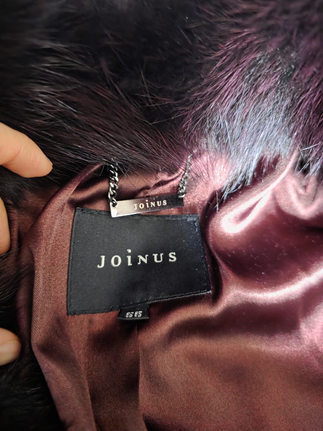 여우털 폭스 래빗 믹스 퍼자켓 천연모피 상품이미지2