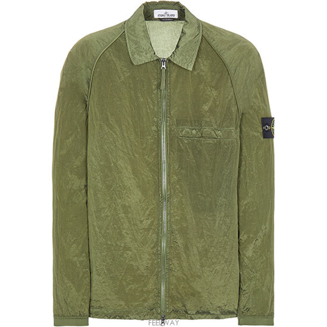 [정품/M] 스톤아일랜드 메탈 나일론 오버셔츠 자켓 상품이미지1
