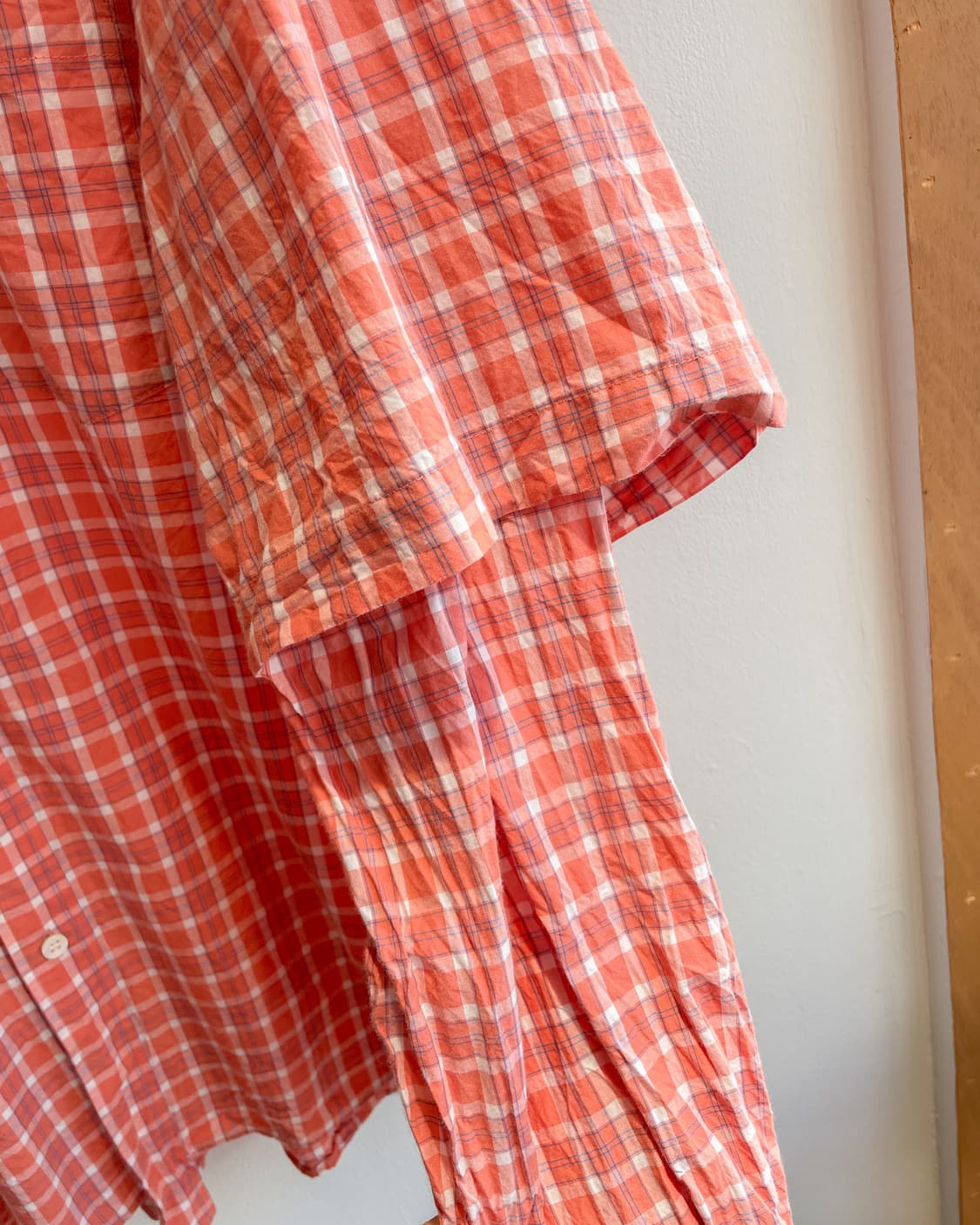 네임 레이어드 체크 셔츠 상품이미지3