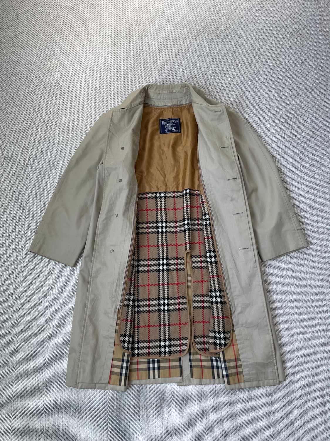 버버리 체크라이닝 트렌치코트  J03869 상품이미지7