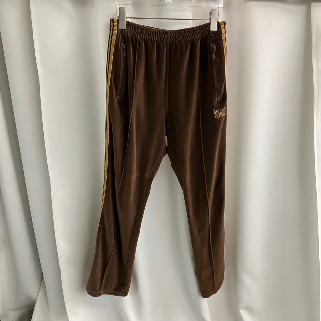 니들스 벨루어 내로우 트랙 팬츠 M 상품이미지1