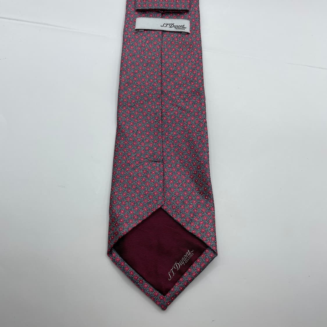 545) (S.T DUPONT) 듀퐁 패턴 넥타이 상품이미지2