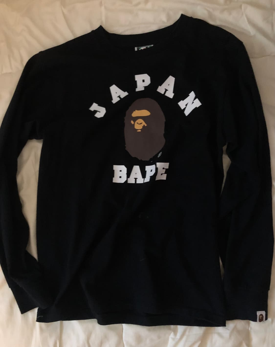 베이프 재팬 긴팔 티셔츠 bape 상품이미지1