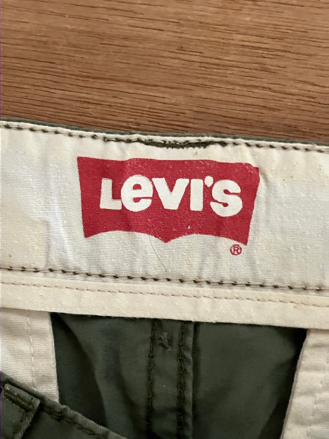 32) Levi's 올리브 카고 쇼츠 상품이미지8