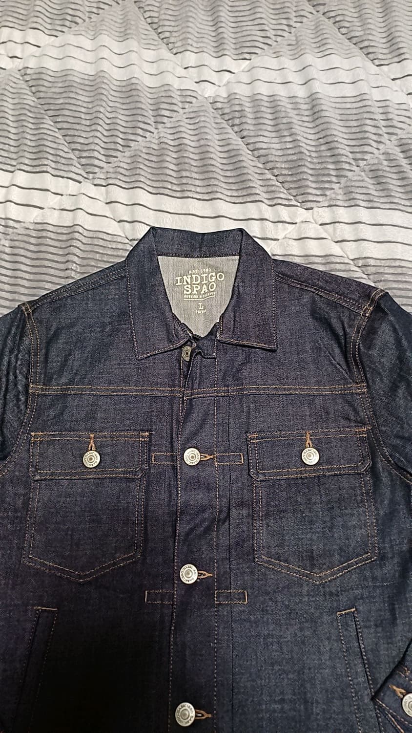 스파오 청자켓 L 가슴54 기장65 상품이미지2