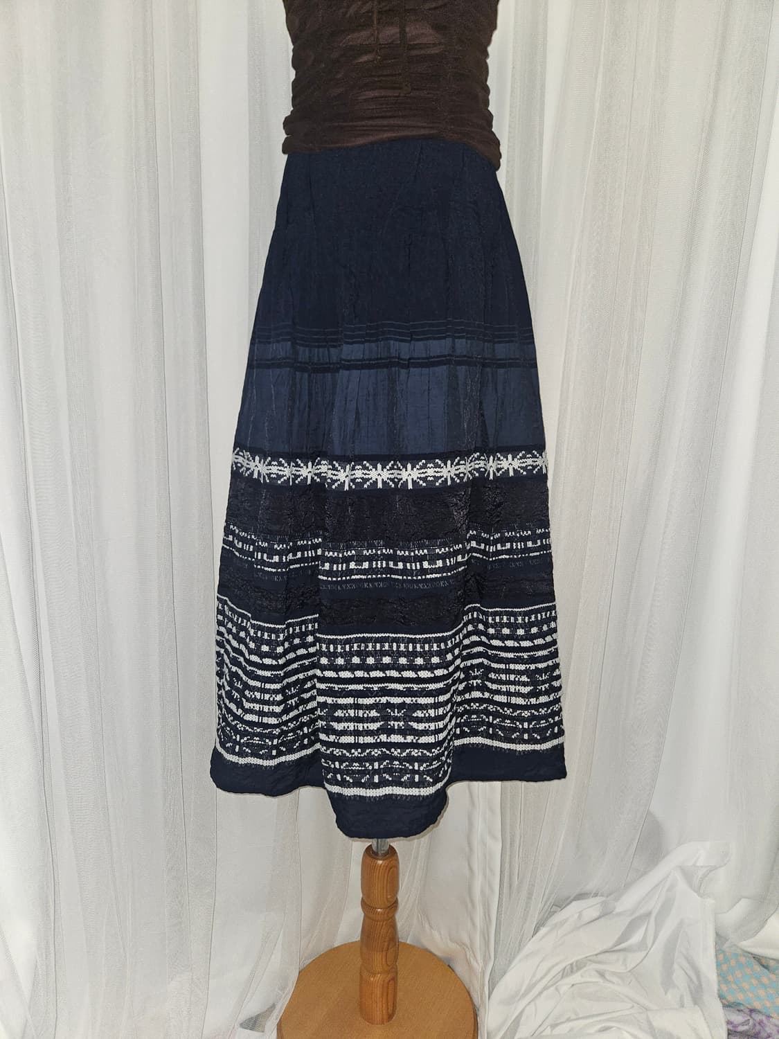 oggie international🦋 네이비 탑스커트 원피스 상품이미지2