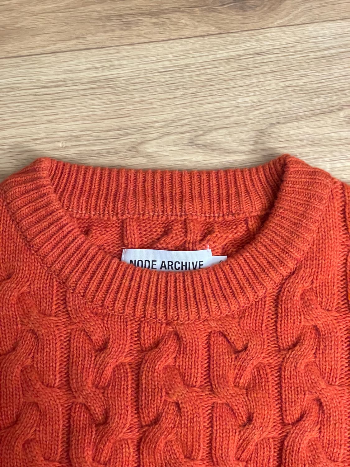 노드아카이브 케이블 니트 상품이미지6