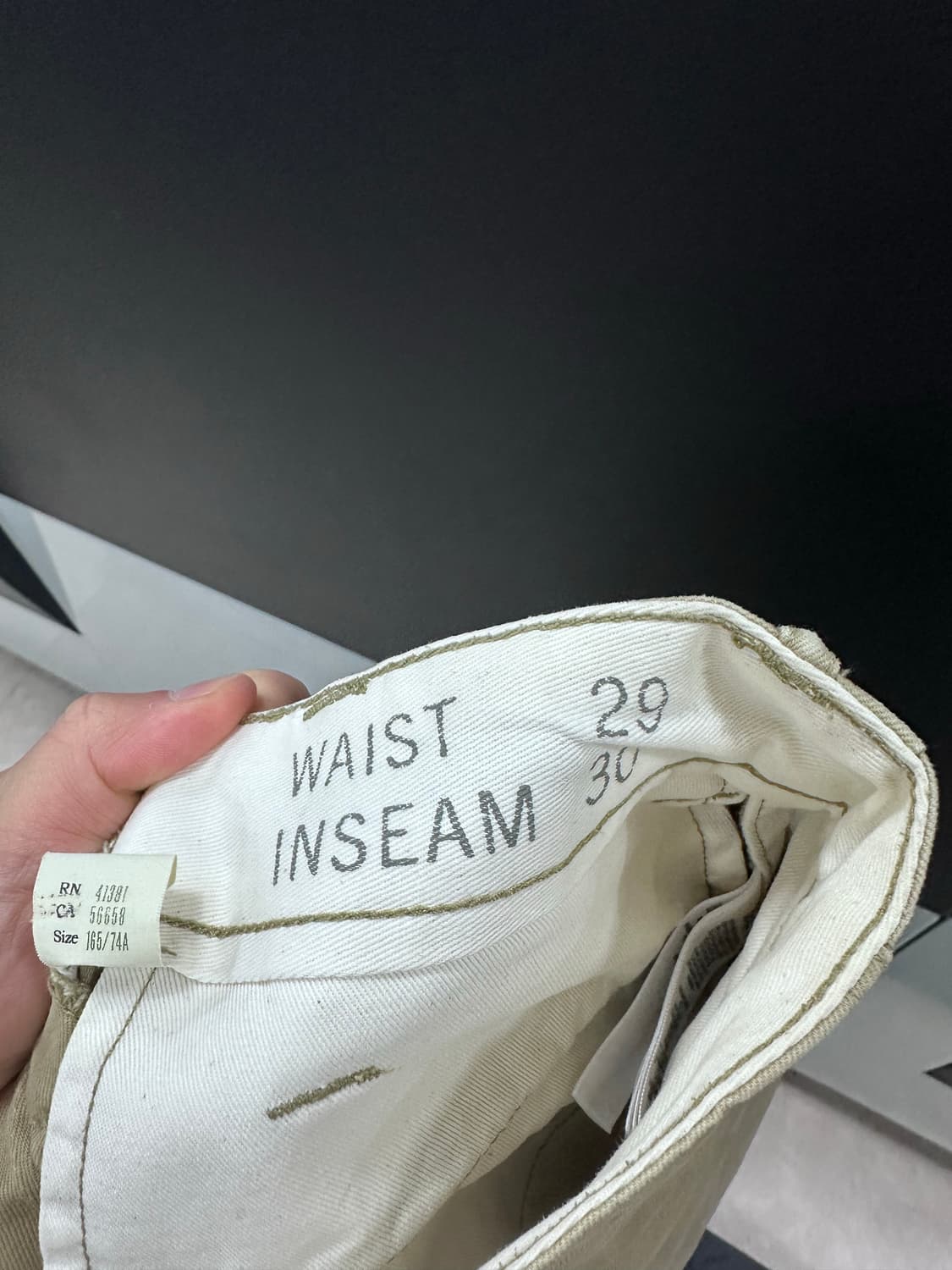 RRL 더블알엘 페인팅 치노팬츠 30-31 상품이미지4