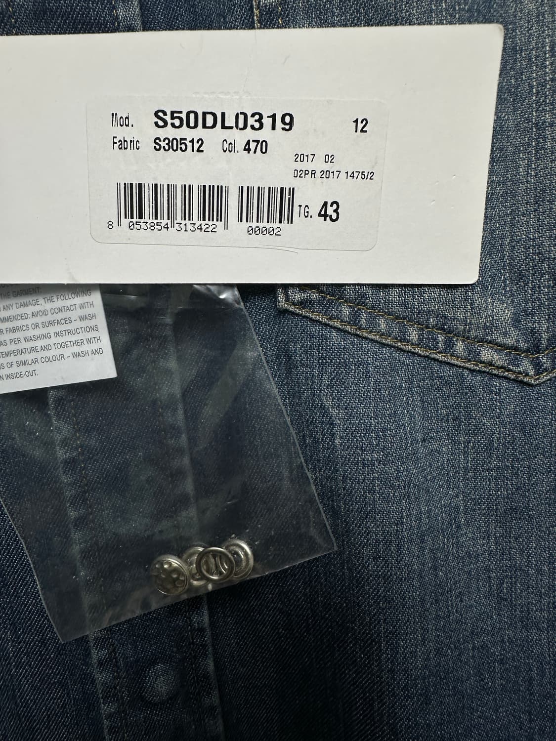 마르지엘라 웨스턴 데님 셔츠 상품이미지3