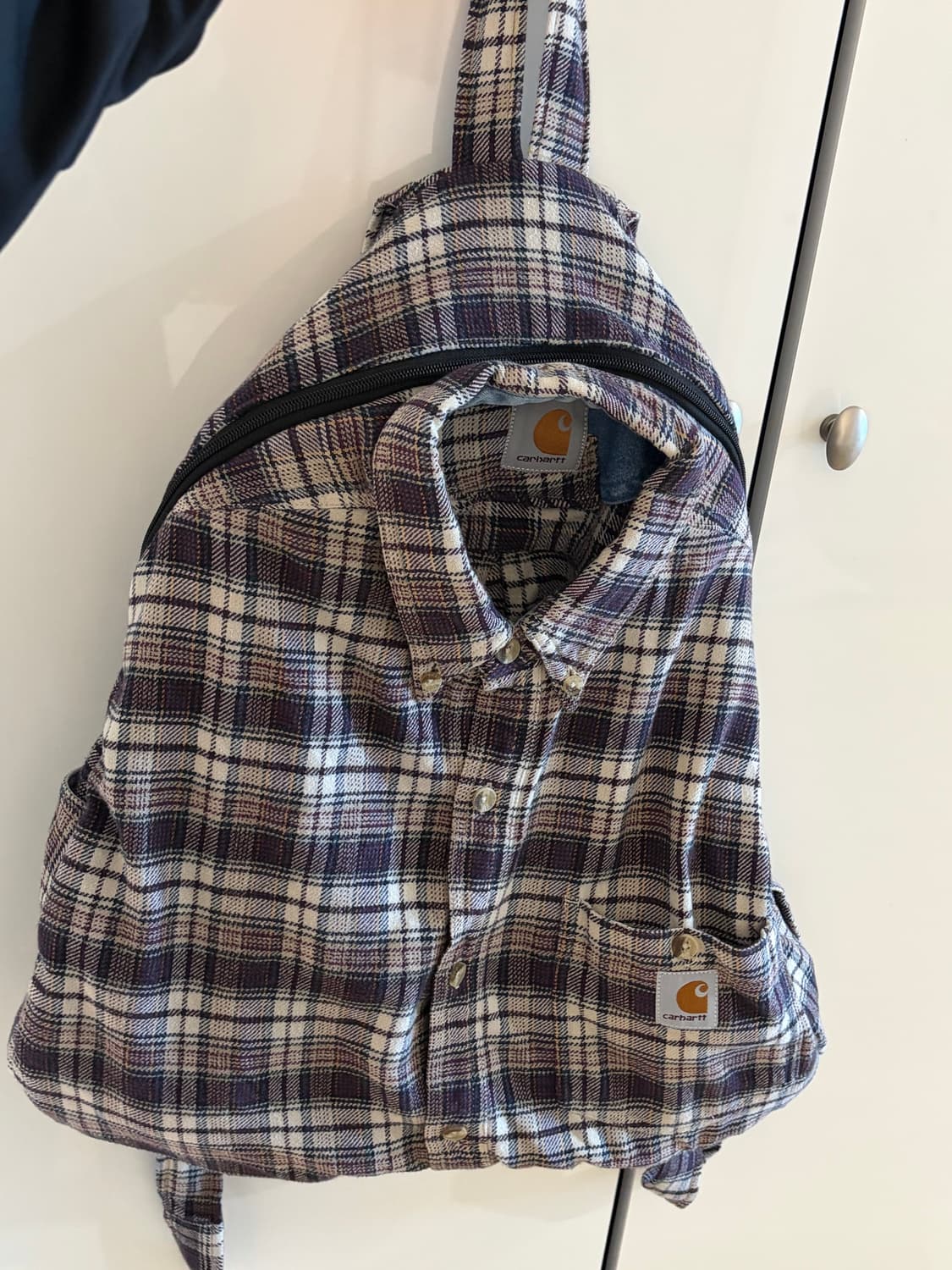 빈티지 커스텀 칼하트 백팩 가방 상품이미지1