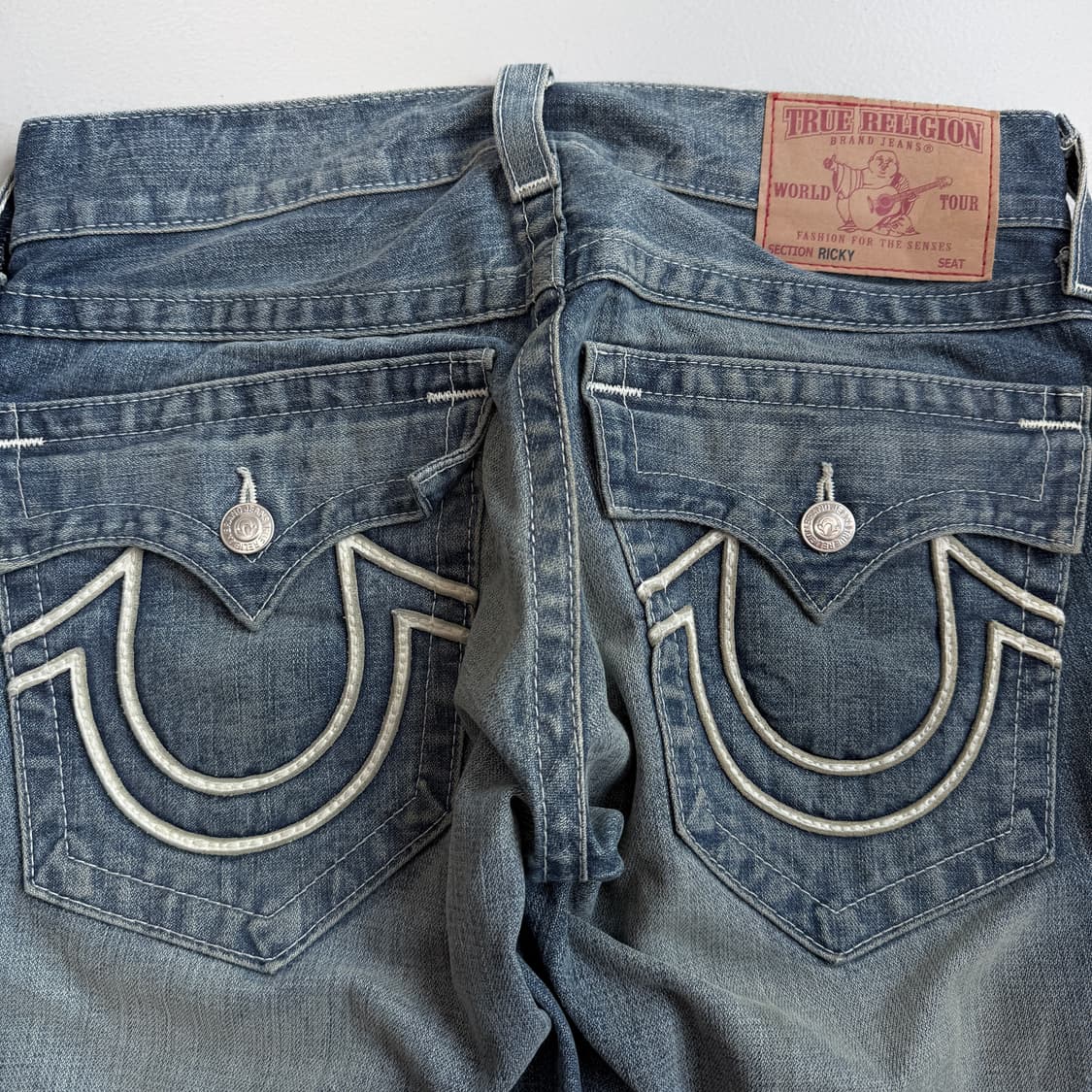 트루릴리전 Y2K 리키 워싱 데님팬츠 상품이미지5