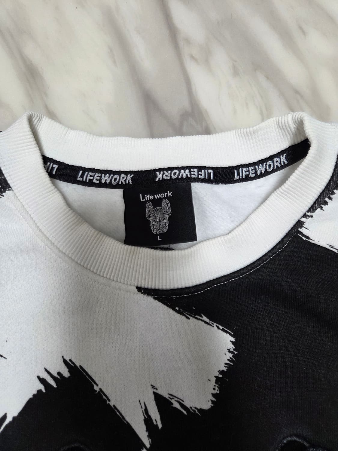 라이프워크 라독 패치 맨투맨 상품이미지5