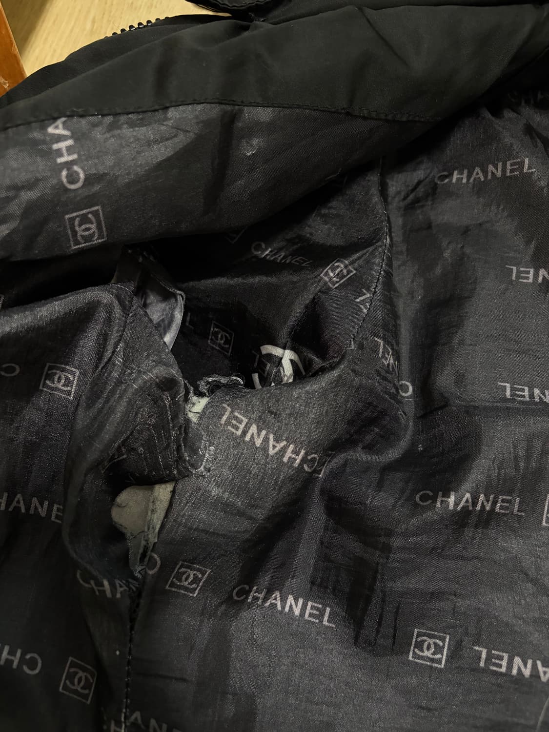 샤넬 빈티지 누빔 자켓 55 상품이미지4