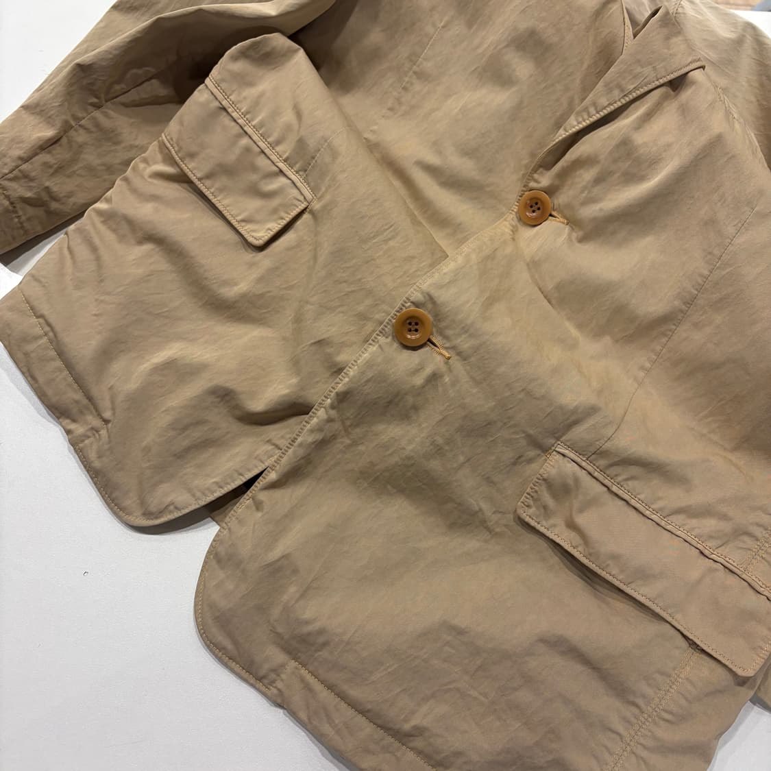 C.P컴퍼니 나일론 빈티지 베이지 블레이저 자켓 D660 상품이미지6