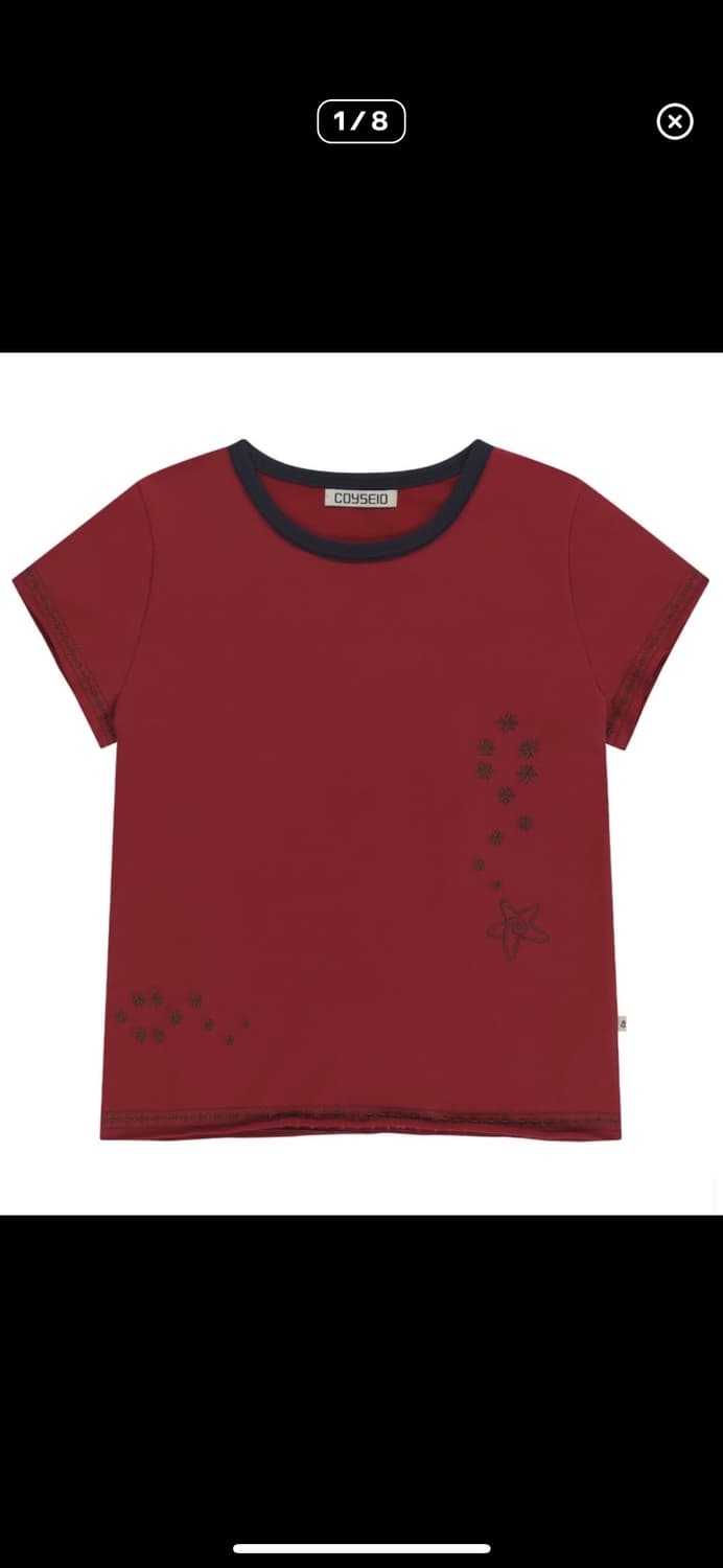 (구함) 코이세이오 solar 티셔츠 레드 구합니다 상품이미지1