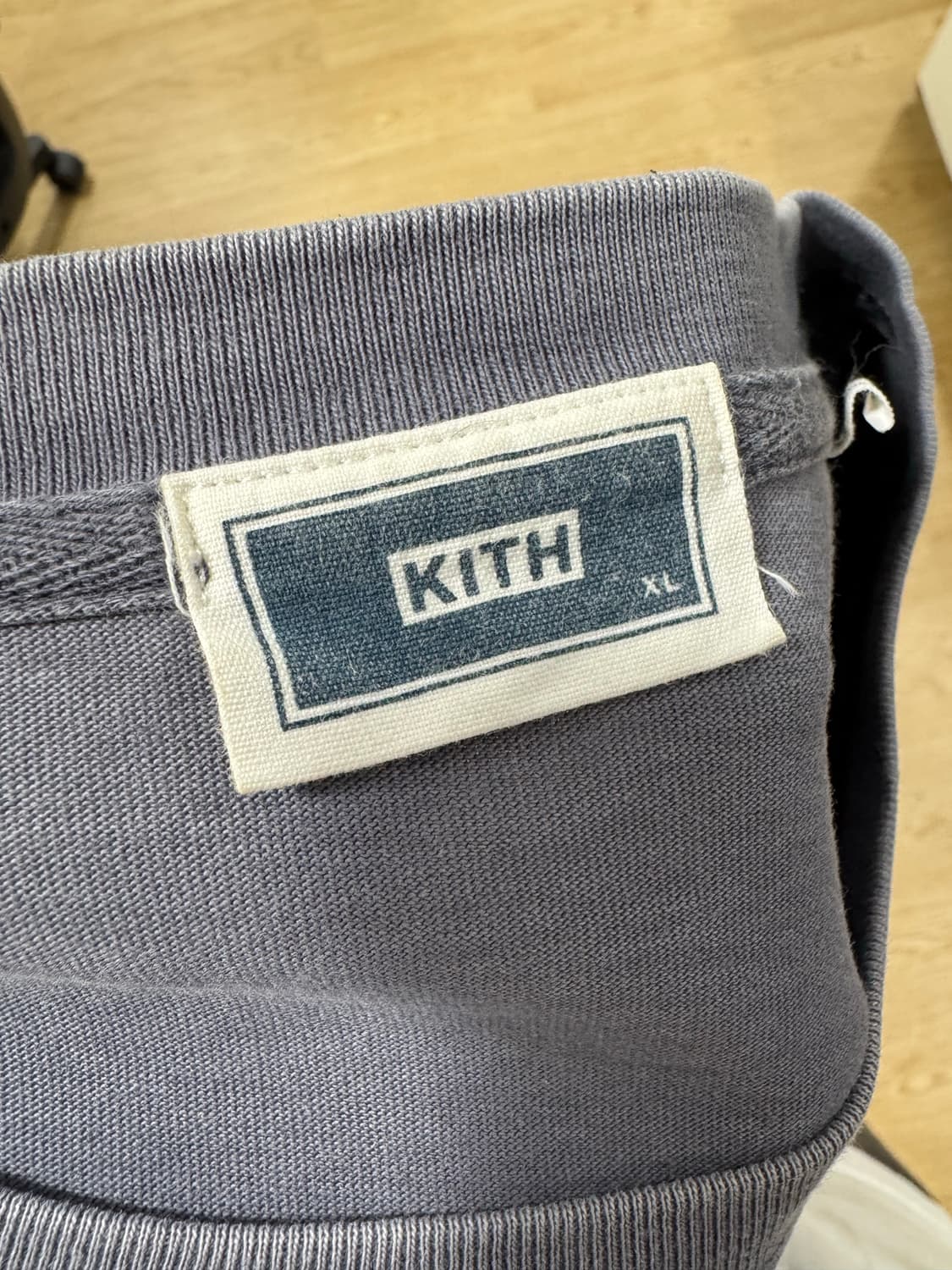 [KITH] 키스 스몰로고 워싱 숏슬리브_그레이 (XL) 상품이미지3