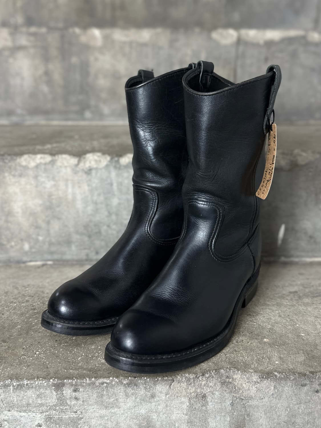 90's OG USA Made 레드윙 1116 페코스 블랙 웨스턴 부츠 상품이미지2