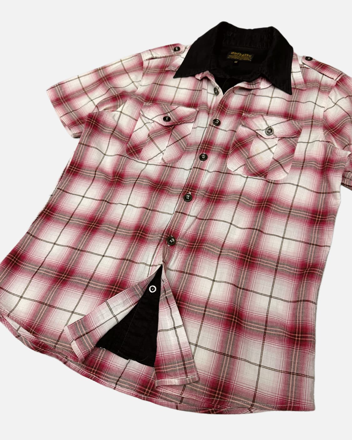 layered skull printing shirt 상품이미지4