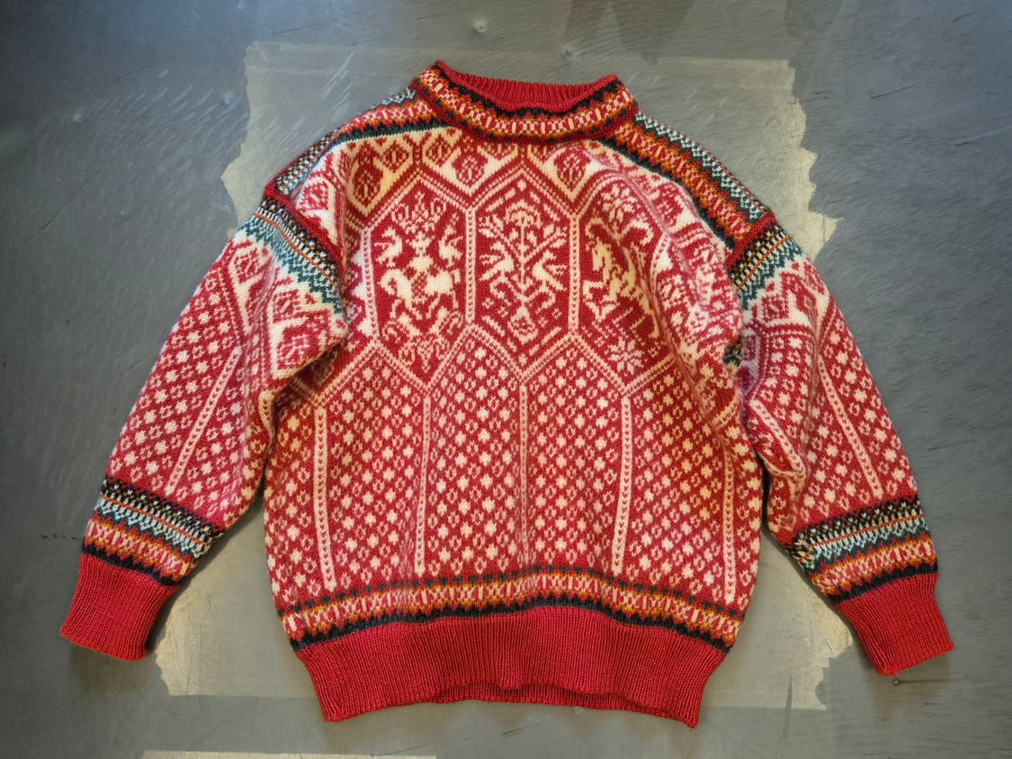 90s 데일오브노르웨이 노르딕 스웨터 상품이미지1