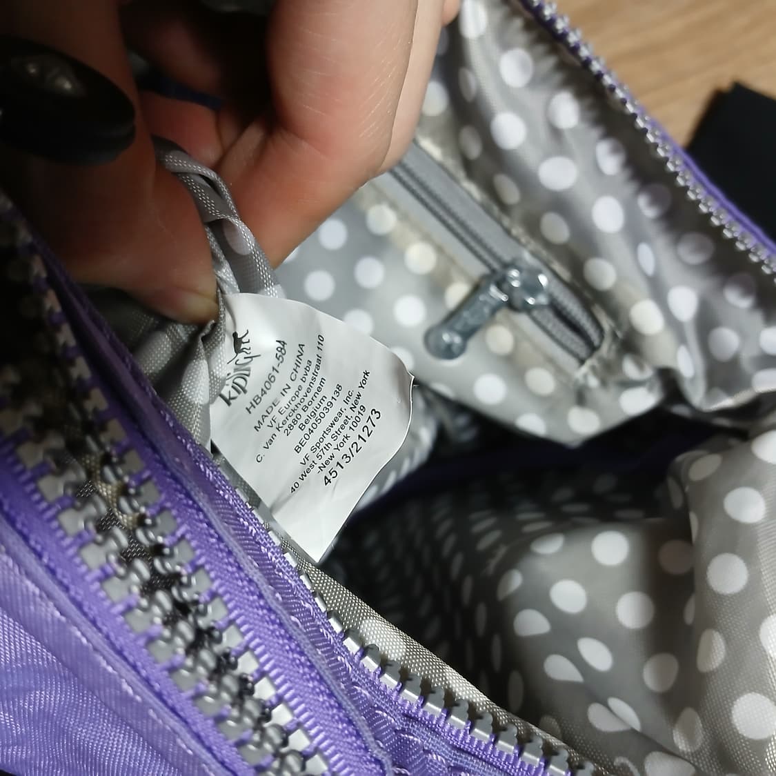 Kipling 키플링 보라색 크로스백 가방 연보라색 퍼플 상품이미지7