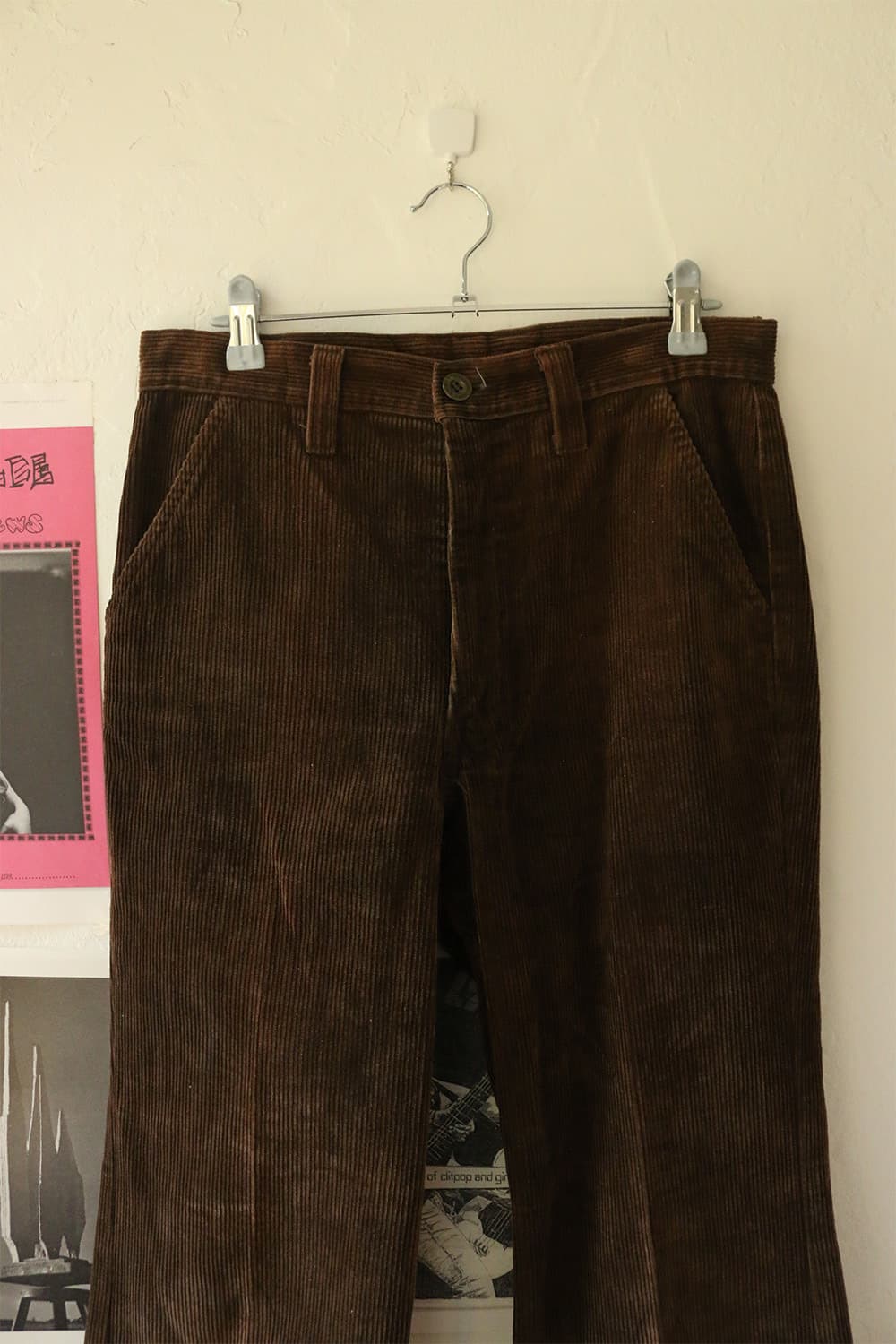 빅존 브라운 코듀로이 부츠컷 팬츠 상품이미지4