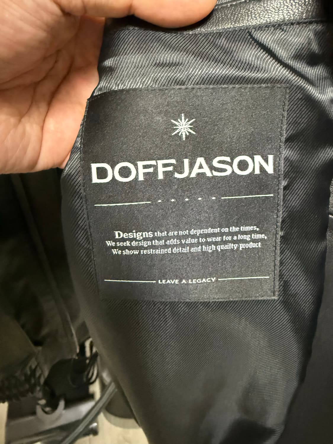 도프제이슨 양가죽 오버핏 봄버 자켓 상품이미지6