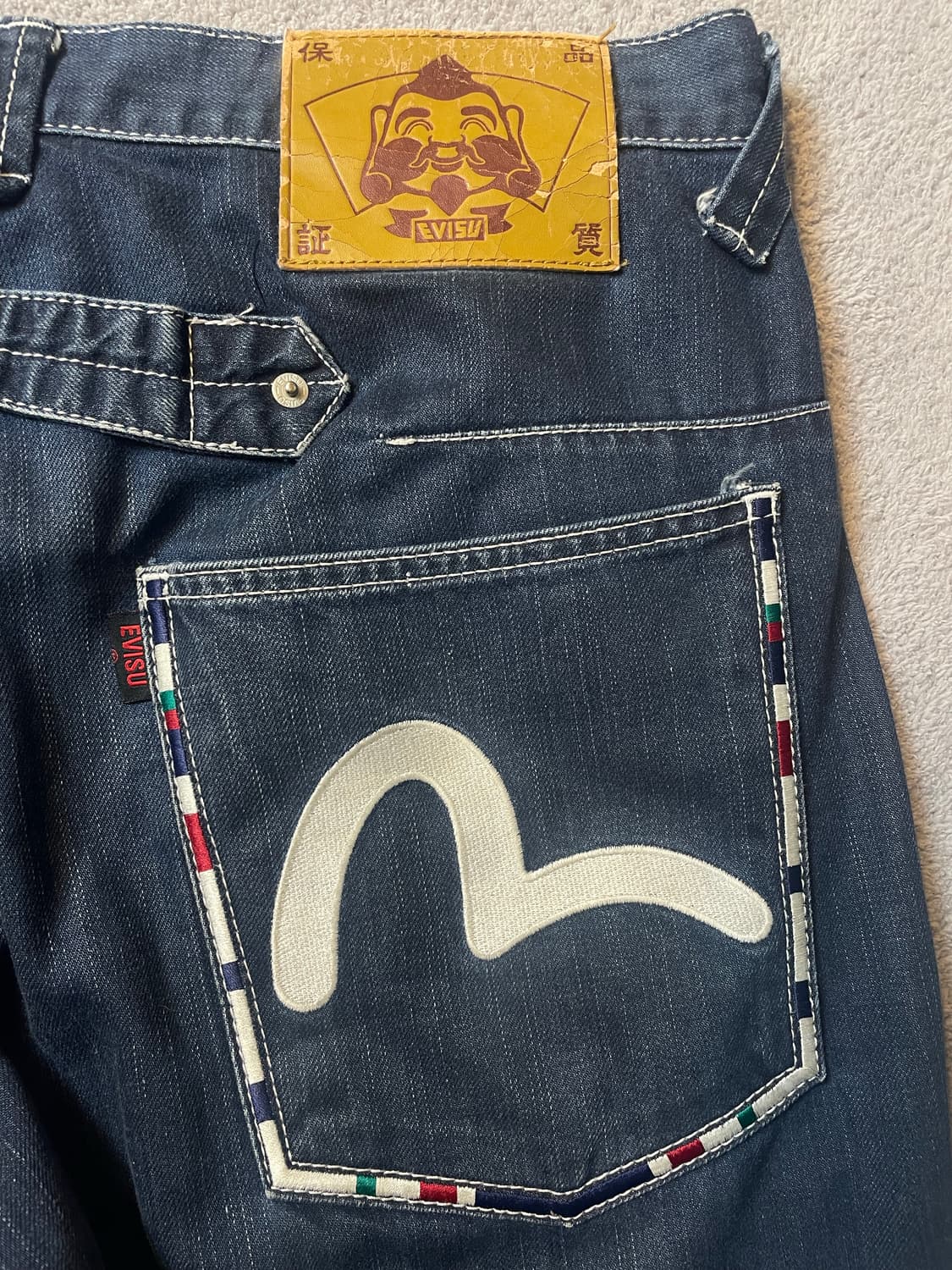 EVISU 데님 팬츠 32 상품이미지4