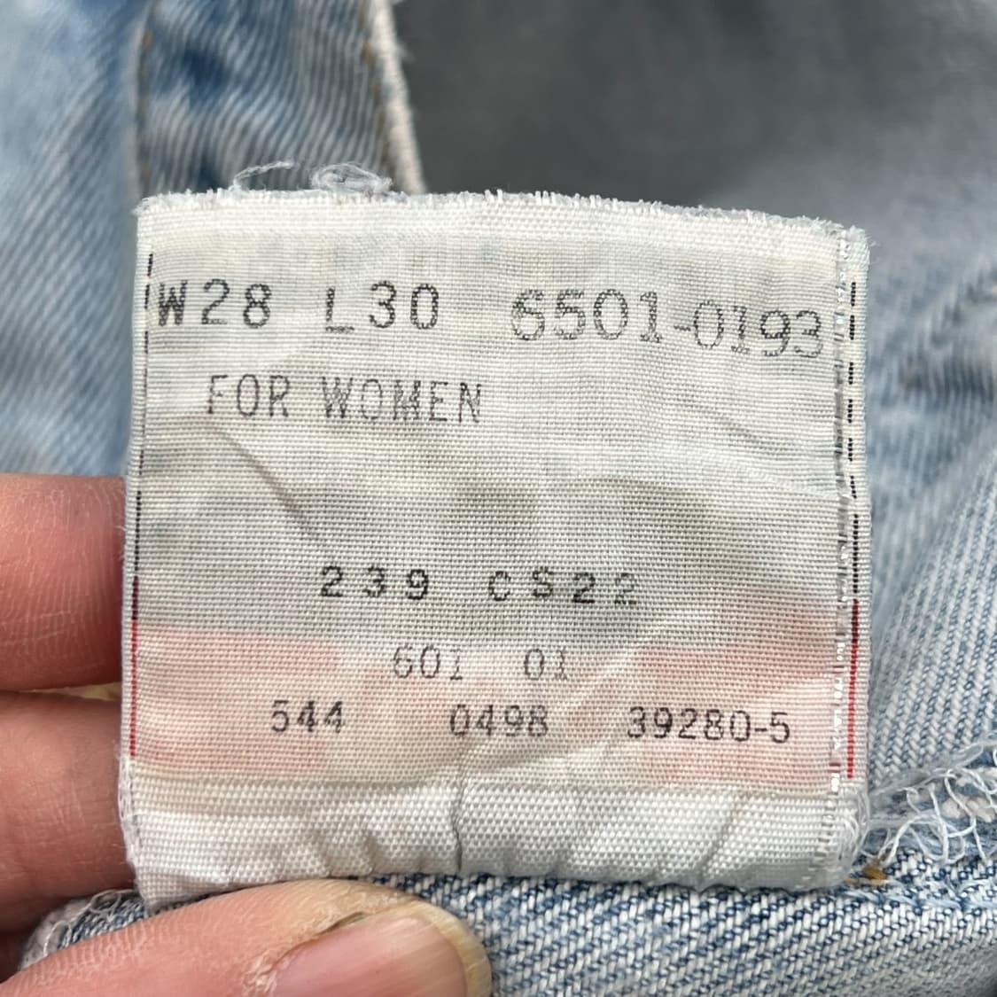 usa 리바이스 501 데님팬츠 r2160 상품이미지9