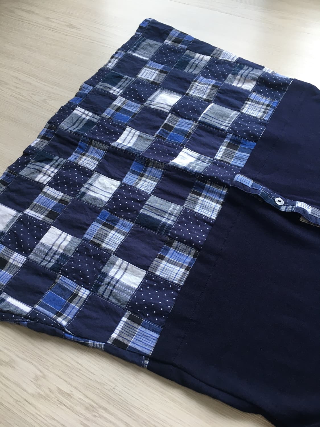 일본빈티지 패치워크 카라티 상품이미지2