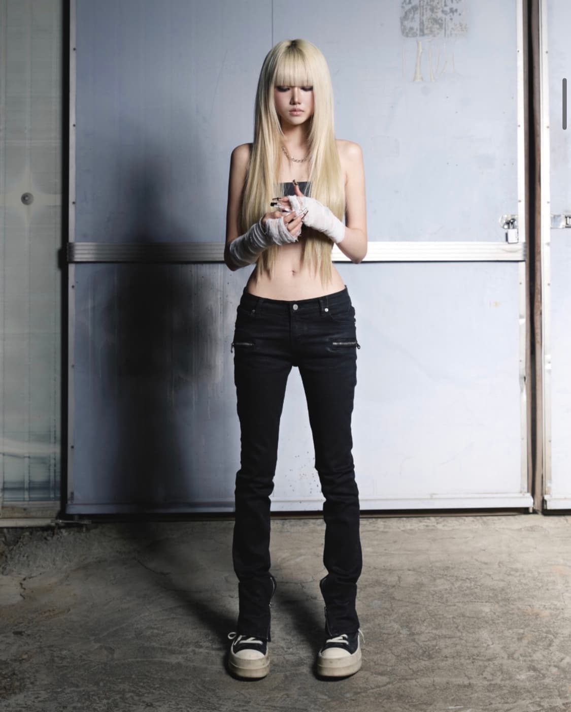 구해요) 쿄이 자체제작 스키니진 상품이미지1