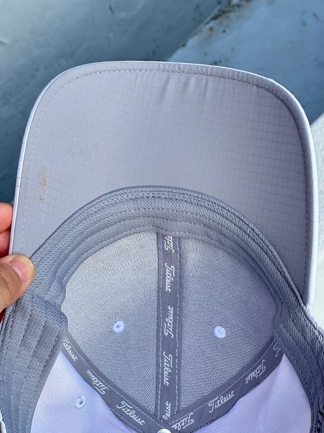 [F] 타이틀리스트 로고 화이트 볼캡 모자 김효주 상품이미지7