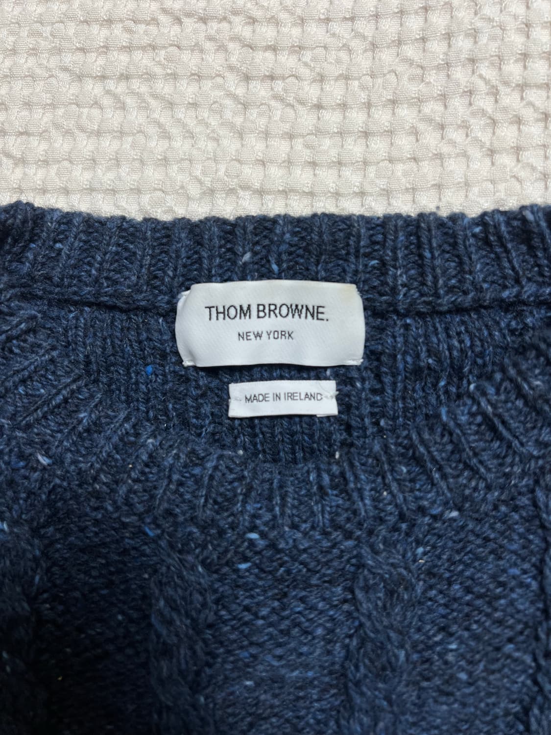 (당일배송 정품) 톰브라운 도네갈 니트 상품이미지4