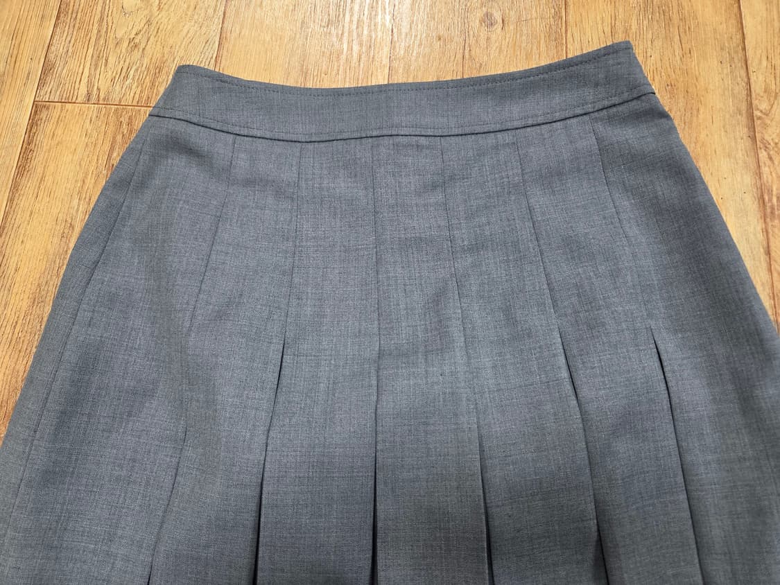 메인스테이(MAINSTAY) 모우 플리츠스커트 55 새상품 상품이미지6