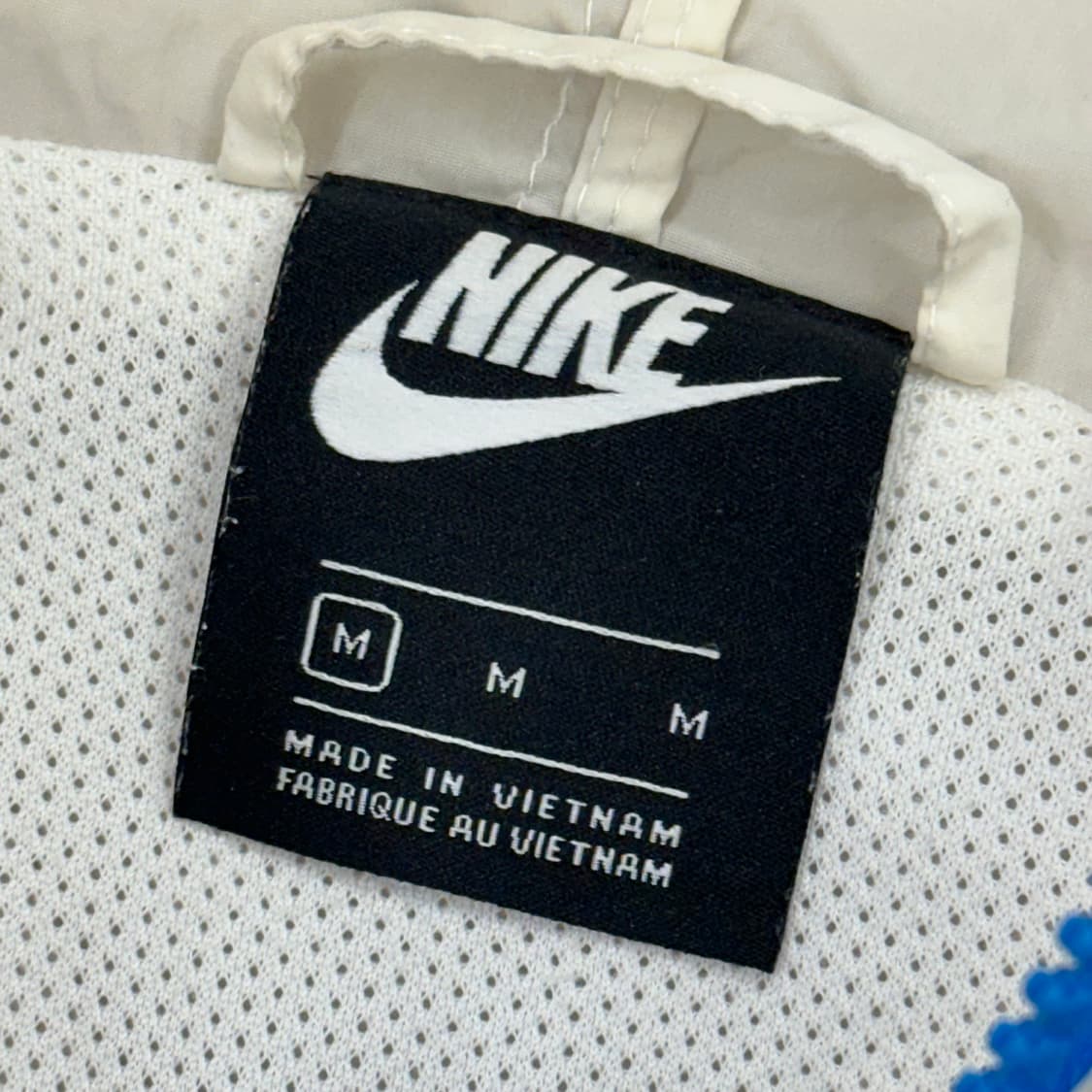 M 나이키 헤리티지 윈드러너 화이트 바람막이 상품이미지4