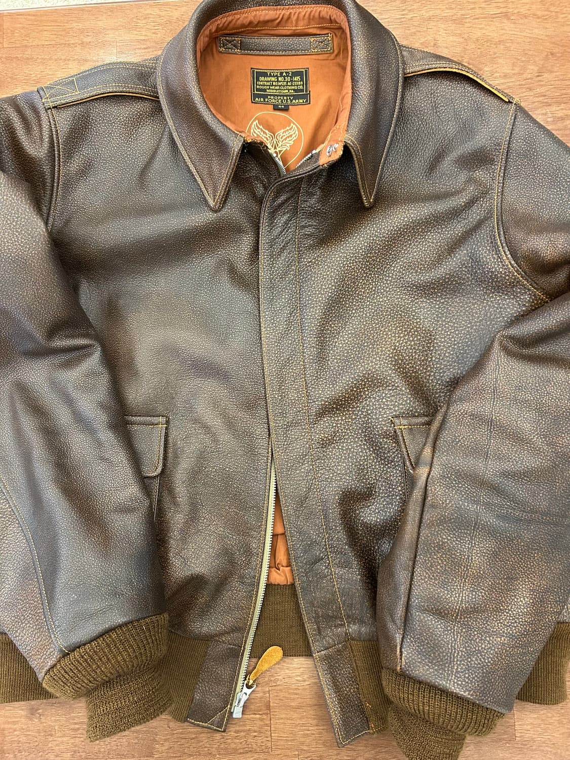 아카펠라클로딩 A2 자켓 러프웨어사 Lot.428 판매합니다 상품이미지1