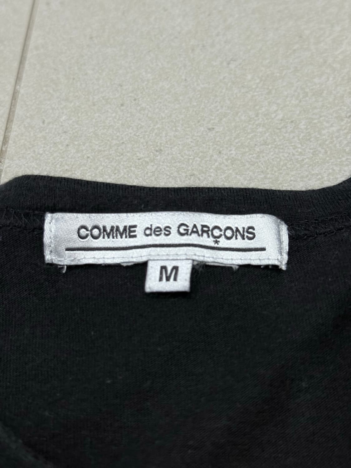 2021 꼼데가르송 자유를 향한 시 롱슬리브 티셔츠 상품이미지3