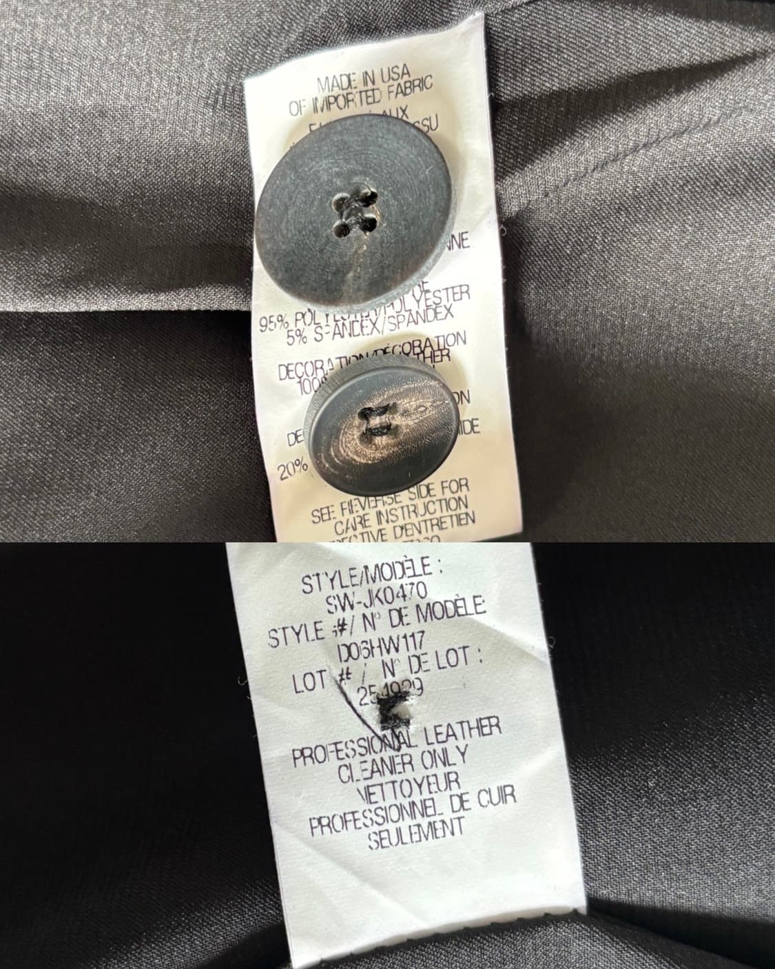 HelmutLang 헬무트랭 버클 블레이저 상품이미지10
