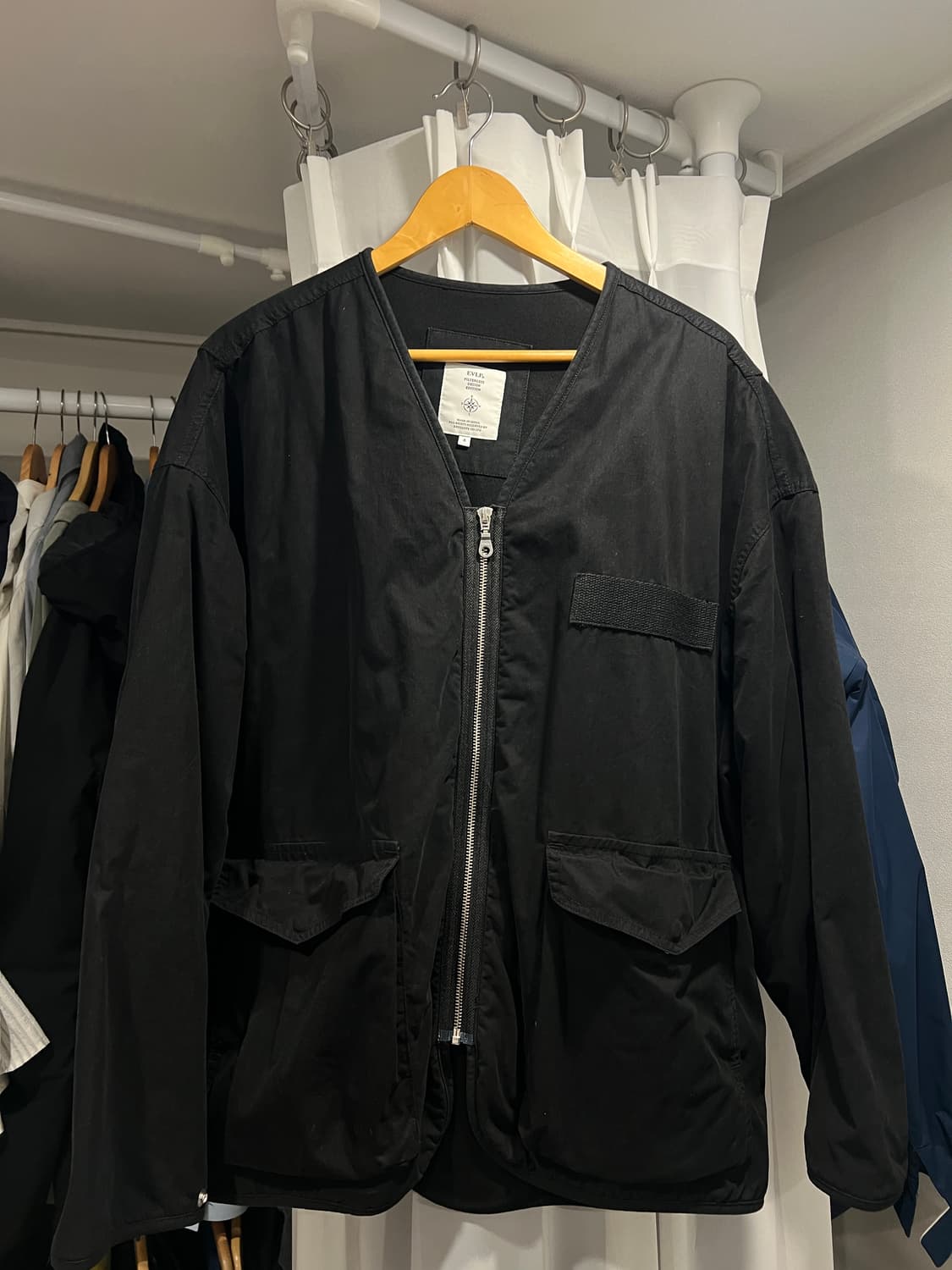 [4] 엔벨로프 크라우즈 라이너 블랙 상품이미지1