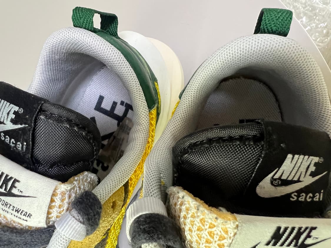 나이키 x 사카이 베이퍼와플 투어 옐로우 / 그린 250사이즈 US7 상품이미지10