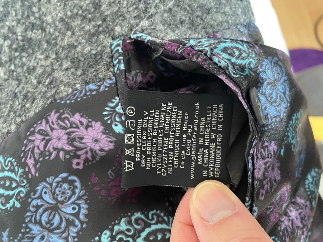 더블블레이저 반코트 팝니다 상품이미지6