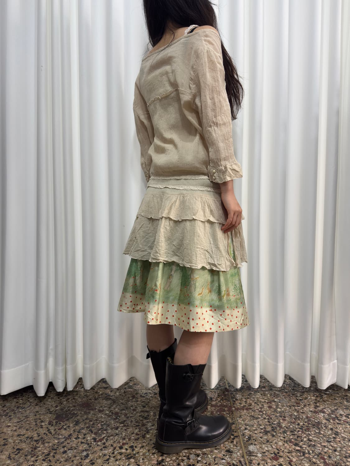 lace detail blouse 상품이미지8