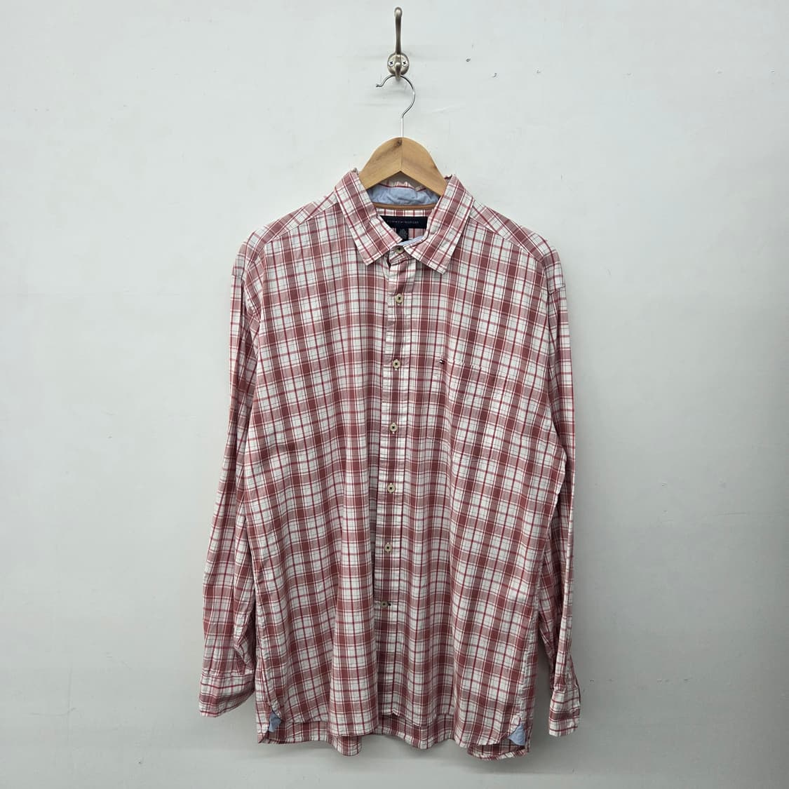 타미힐피거 체크 셔츠 남L 상품이미지1