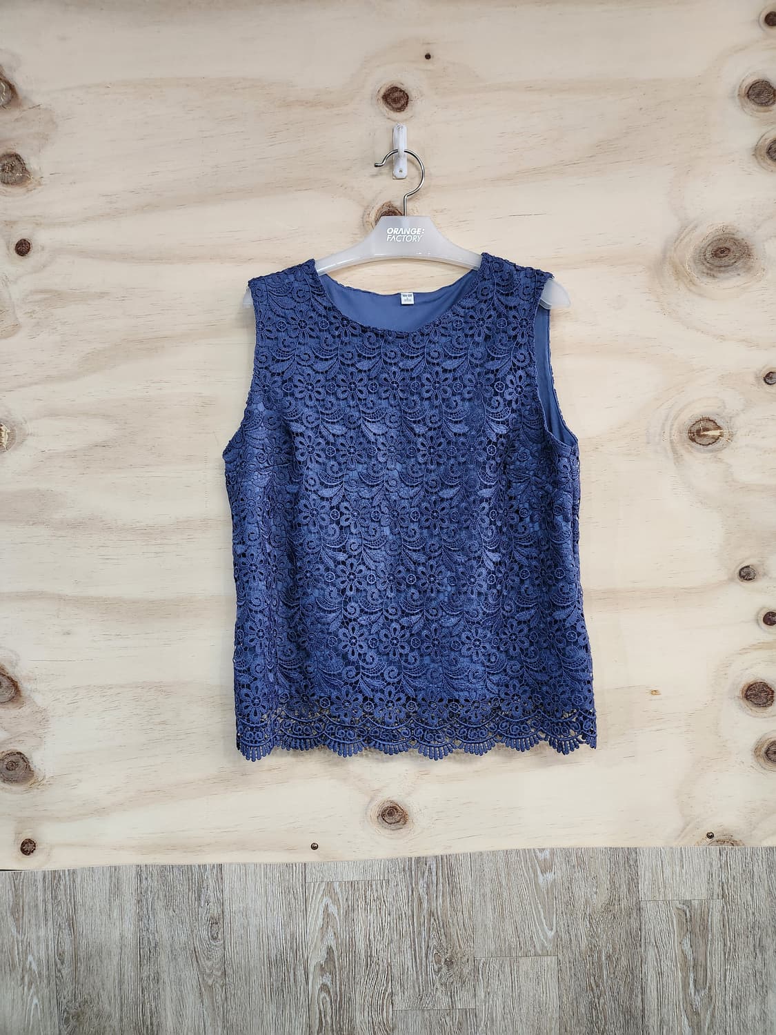 611) 유니클로 레이스 민소매 블라우스 상품이미지1