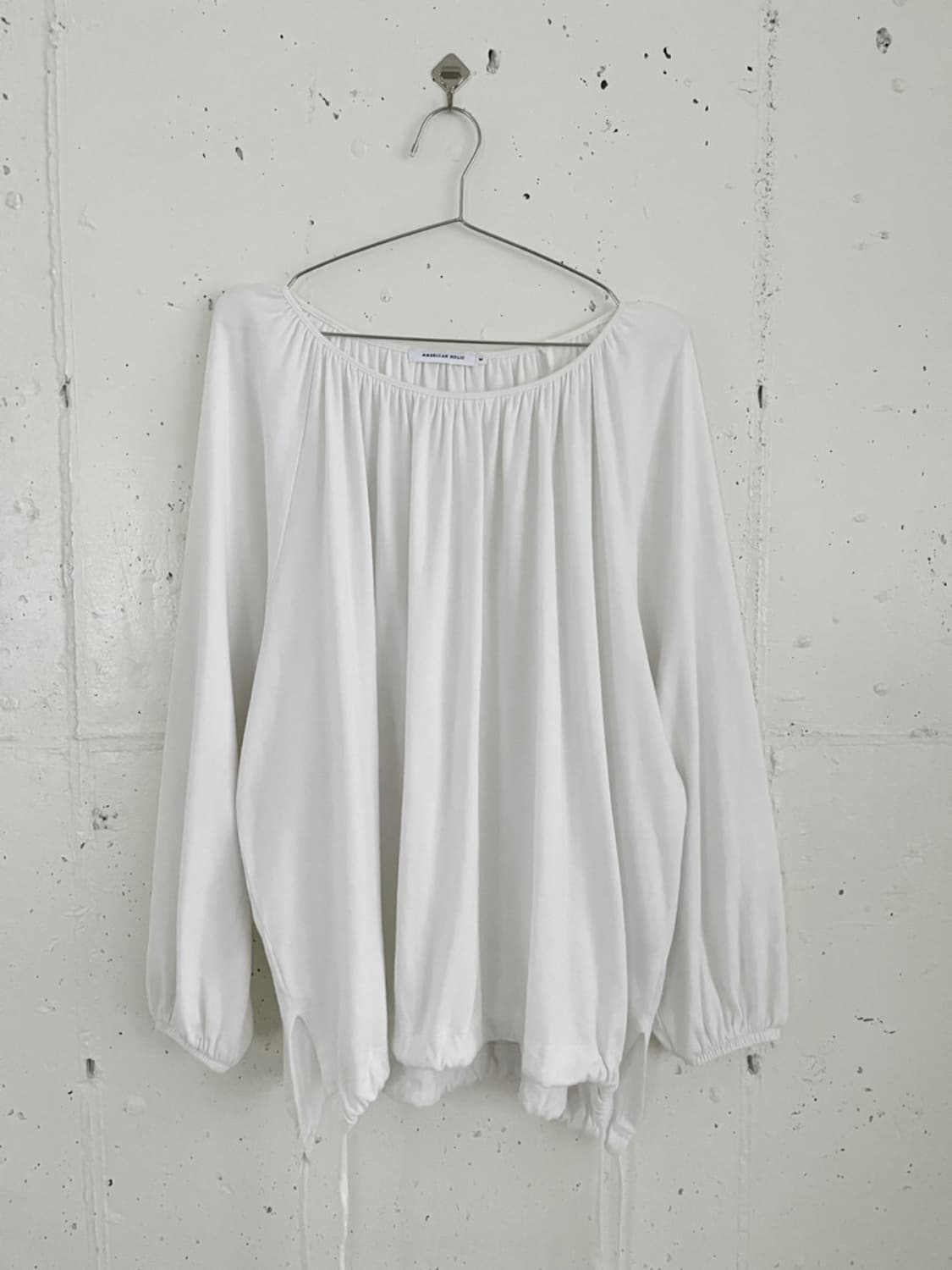 American Holic  hem string raglan top 상품이미지4