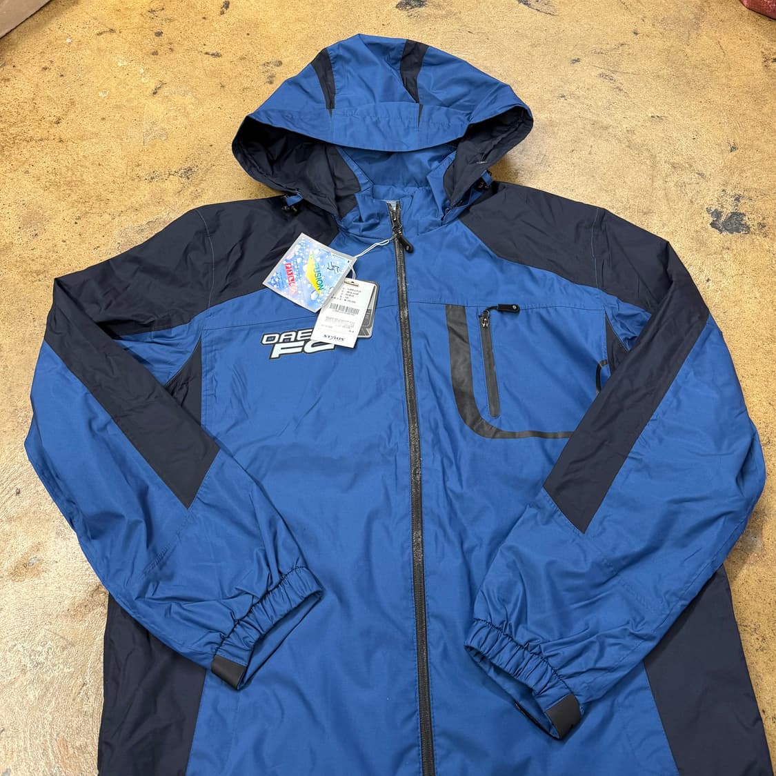 [정품/100] 로또 대구fc 블루 바람막이 b16 상품이미지2