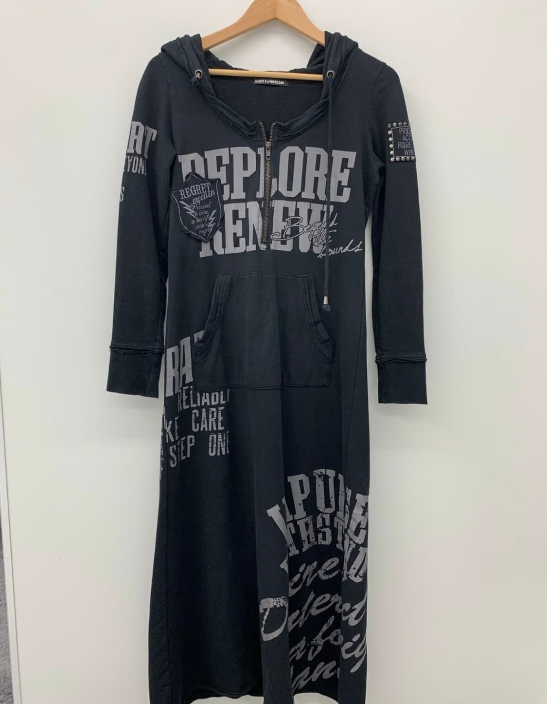 고스트 오브 할렘 빅후드 원피스 고오할 고스 펑크 상품이미지1