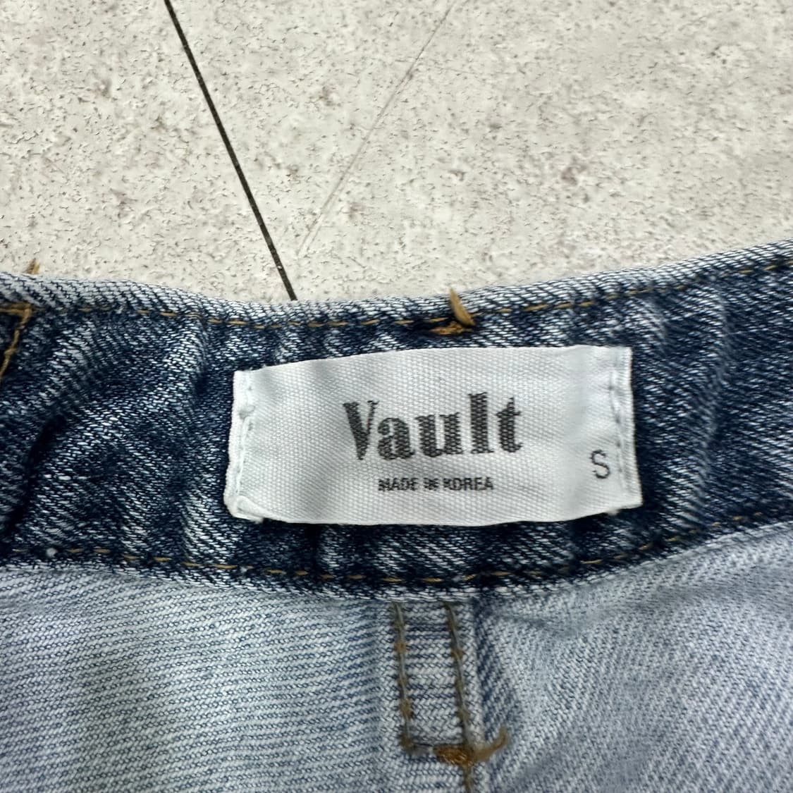 벌트 빈티지 데님팬츠 상품이미지3