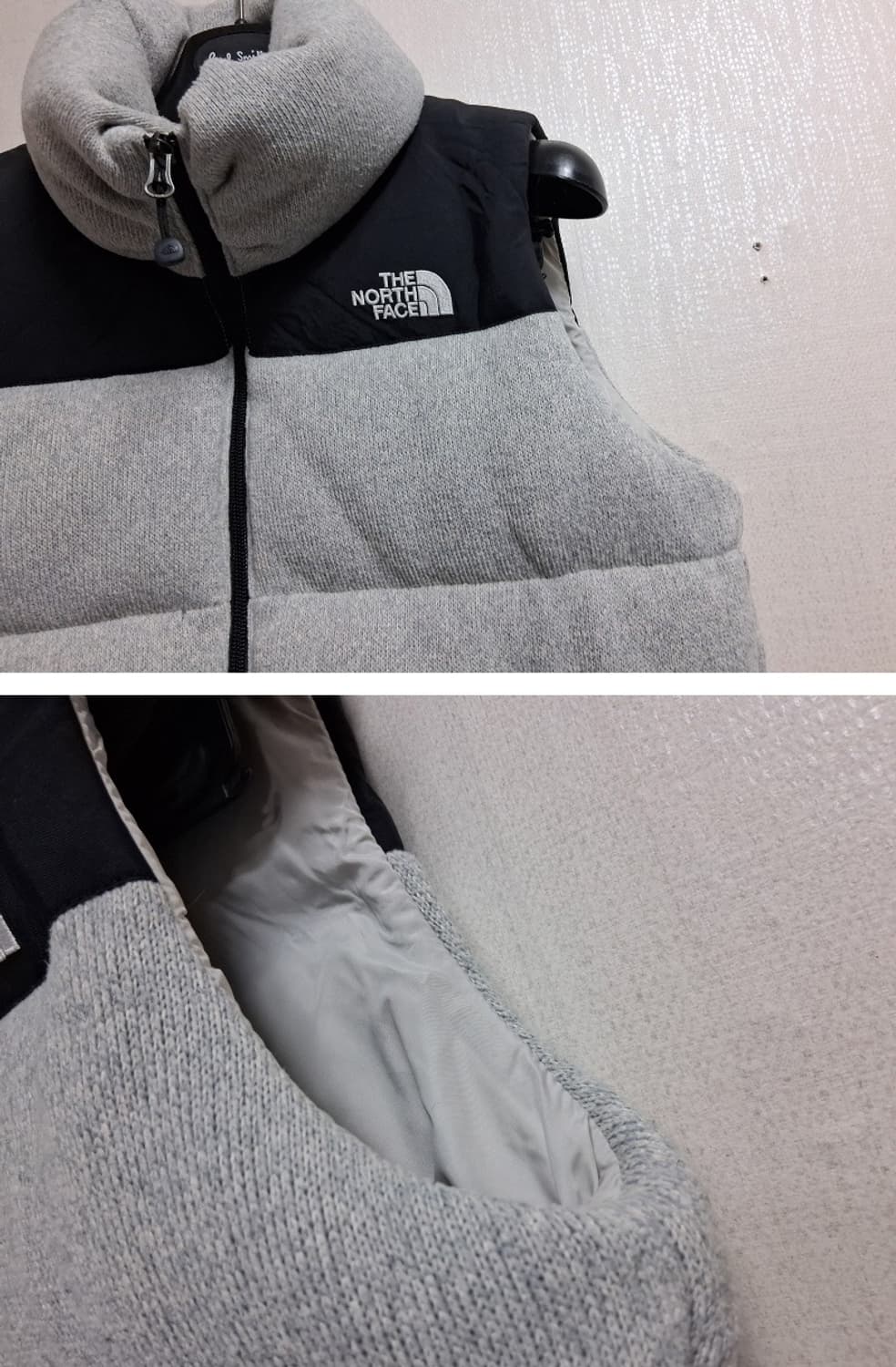 노스페이스 구스다운패딩조끼 구스패딩베스트 남성S 정도 표기85 여성 66 상품이미지4