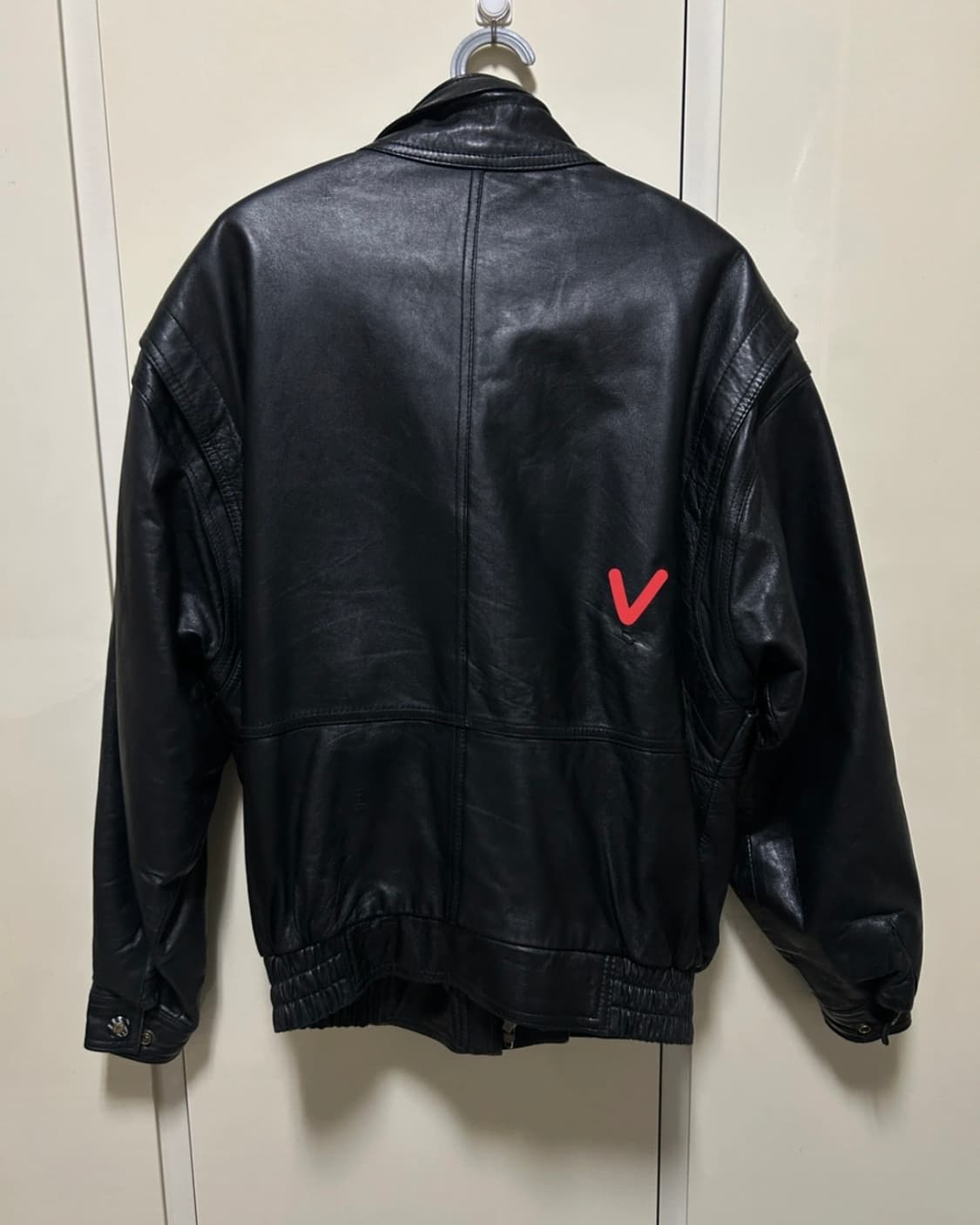 빈티지 양가죽 봄버자켓점퍼(재판매) 상품이미지2