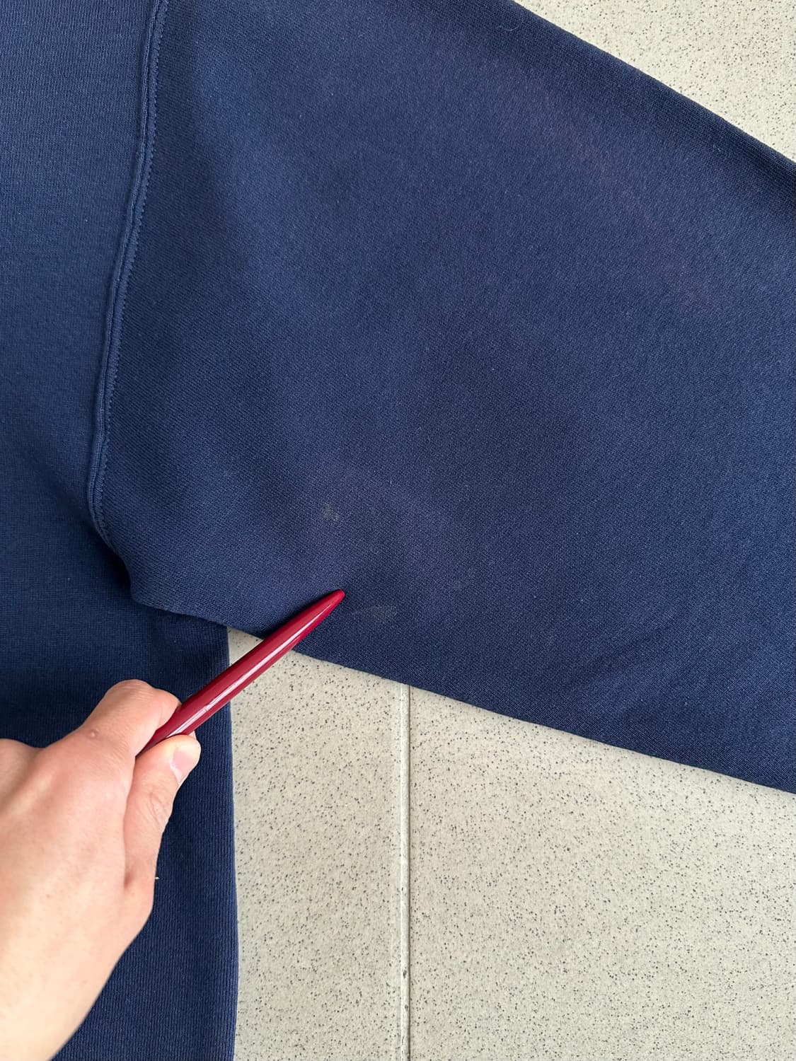 00s 빈티지 러셀 후드집업 네이비 L 상품이미지8